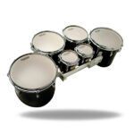 Evans Frosted Tenordrum heads