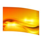 abstract vector background. golden waves with yellow light. desi