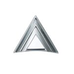 Triangle emblem Silver